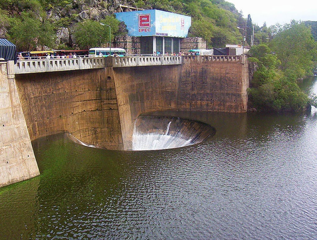 embudo dique san roque villa carlos paz