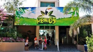 entrada a Pekos multiparque villa carlos paz