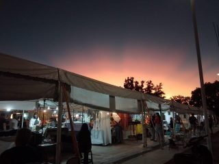 Feria de los artesanos en villa carlos paz