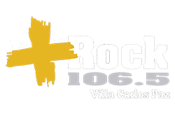 logo radio mas rock fm carlos paz